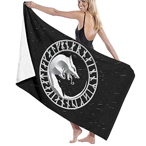 Serviette plage Viking