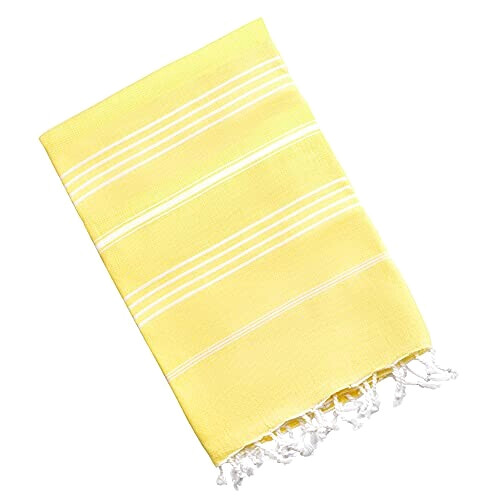 Serviette plage jaune 100x180 cm variant 0 