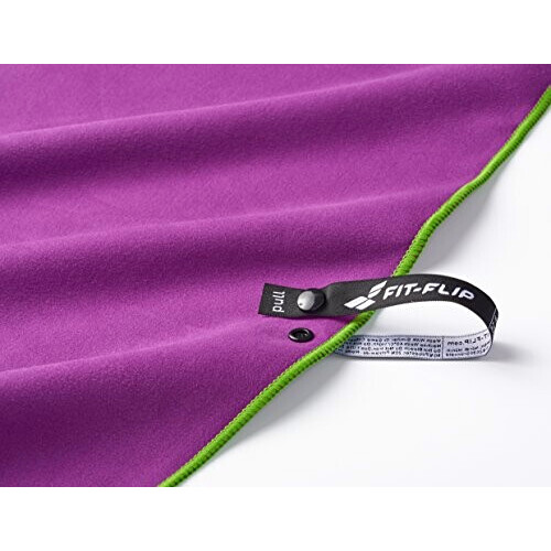 Serviette plage violet - - vert 110x50 cm variant 3 