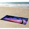 Serviette plage violet 80x180 cm - miniature variant 1