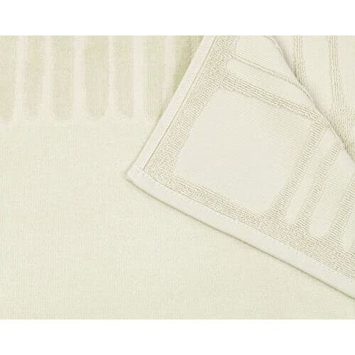 Serviette plage beige coton 100x200 cm variant 2 
