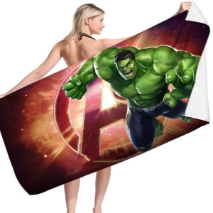 Serviette plage Hulk - Avengers - 70x140 cm