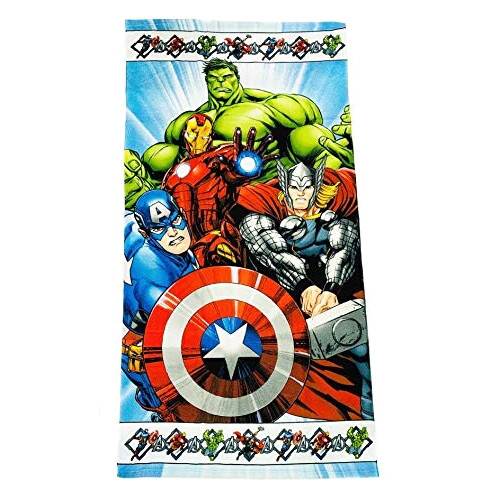 Serviette plage Avengers 70x140 cm